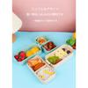 800ml Large Capacity Bento Box, 2-Tier, with Dishware, Dividers, Japanese Style, Antibacterial, Lightweight, Leak-Proof, Microwave and Dishwasher Safe