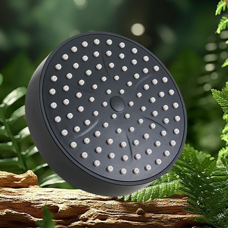 

Высоконапорный черный распылитель для душа Регулируемый дождь настенный смеситель для ванной комнаты Аксессуары для ванной комнаты чёрный