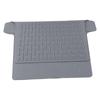 Silicone Sink Divider Mat for Double Basins, Heat Resistant, Non-Slip, Dishwasher Safe, 17.6x12.8 Inches