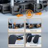 360° Adjustable Ergonomic Auto Cervical Pillow with Memory Foam Side Pads One-Click Sleep Headrest for BMW Benz Car Travel