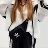 New Adidas Originals Polyester Crossbody Bag, Sling Bag, Fanny Pack Unisex Pure Black DV2400