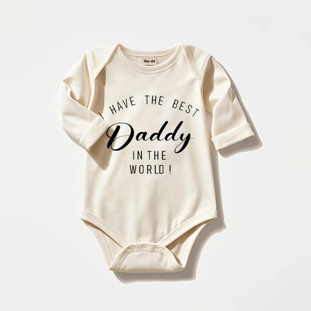 Customized 1st Birthday Baby Bodysuits 100% Cotton Newborn Baby One-piece Infant Clothing