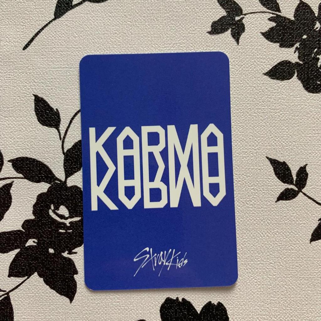 [USED] StrayKids USA KARMA TARGET Bonus Trading Card Hyunjin