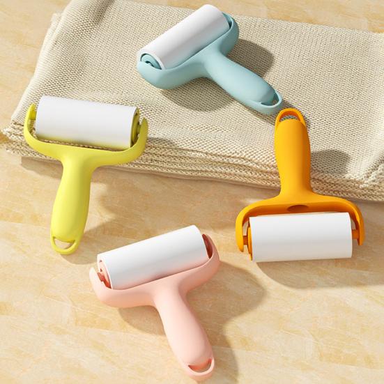 Lint Roller for Pet Hair Portable Handheld Cat Dog Hair Remover with 3 Refills for Laundry Clothes Couch Carpet Bedding Furniture