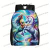 Charming Mermaid & Unicorn Backpack - Lightweight, Large Capacity Laptop Daypack with Adjustable Straps for School, College, and
