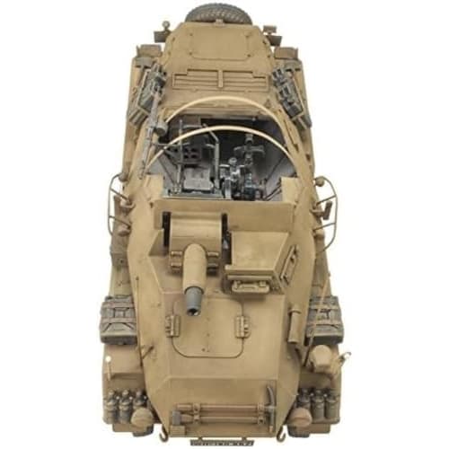 AFV Club 1/35 Scale German Army Sd.Kfz.233 8-Wheeled Heavy Armored Reconnaissance Vehicle with 7.5cm Gun, Plastic Model Kit FV35233