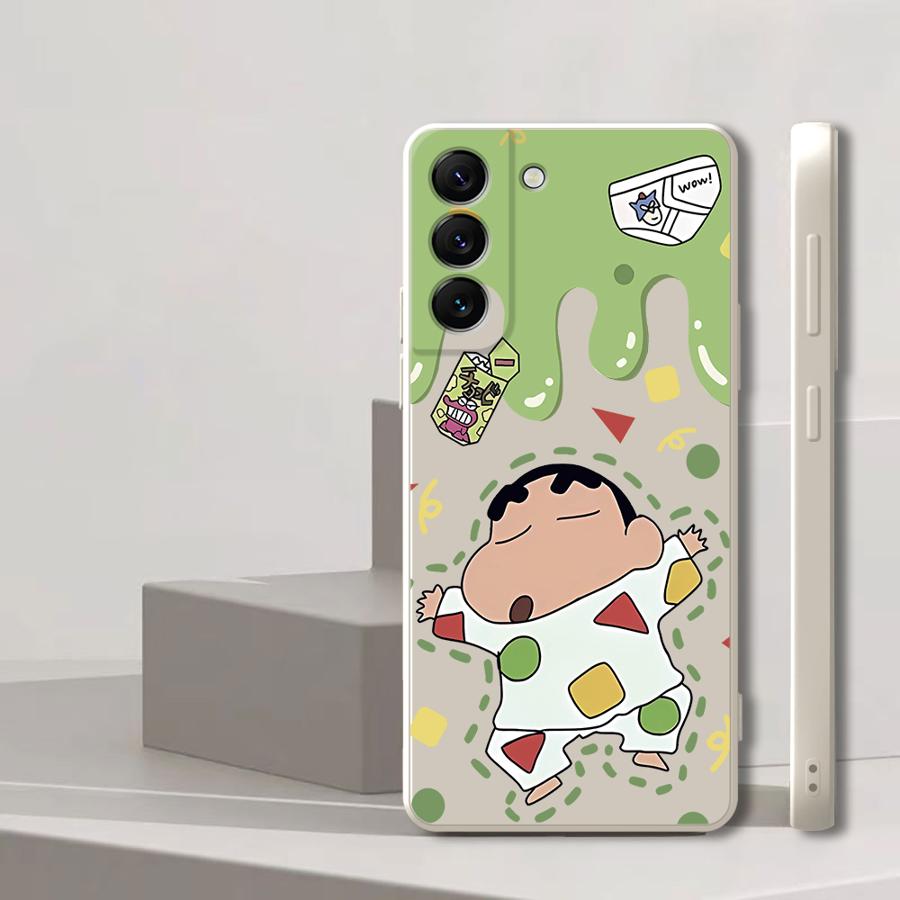 Case for Samsung Galaxy A04 A20s A03 A53 A71 A73 A06 A50 A56 A05 A02s A30s Phone Cover Cartoon Crayon Shin-chan