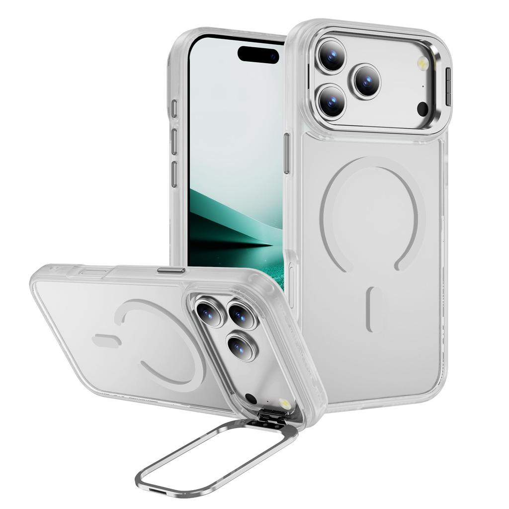 For Apple Mobile Phone Case, Light Luxury, High-end Skin-feeling Magnetic Contact Lens Holder, for IPhone17pro Mobile Phone Case