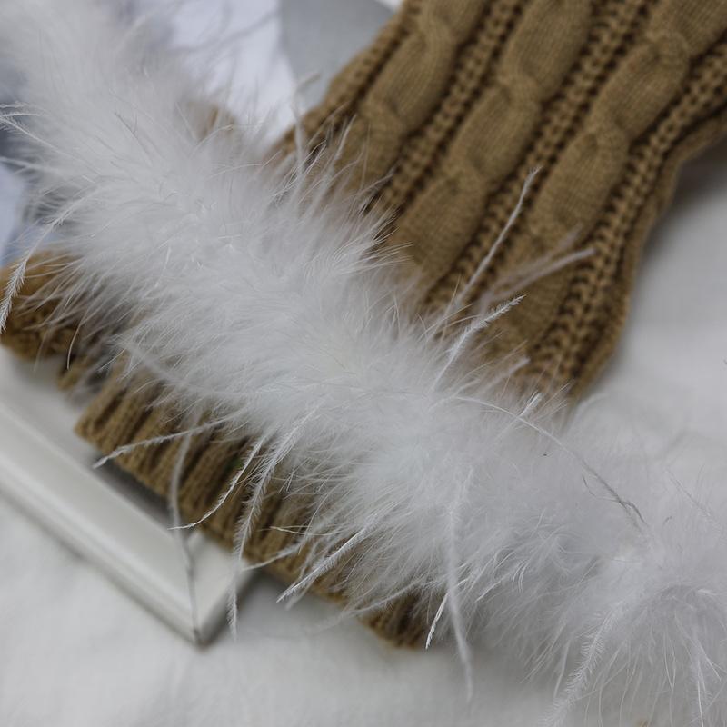 

Ostrich Top Clothing Decorative Jewelry Material Wedding Latin Dance Dress Skirt Diy Feather Strip