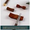 Wooden Chopsticks Rest Fish Leaf Shaped Spoon Fork Rack Japanese Sushi Chopsticks Holder Chinese Food Tableware Kitchen Supplies