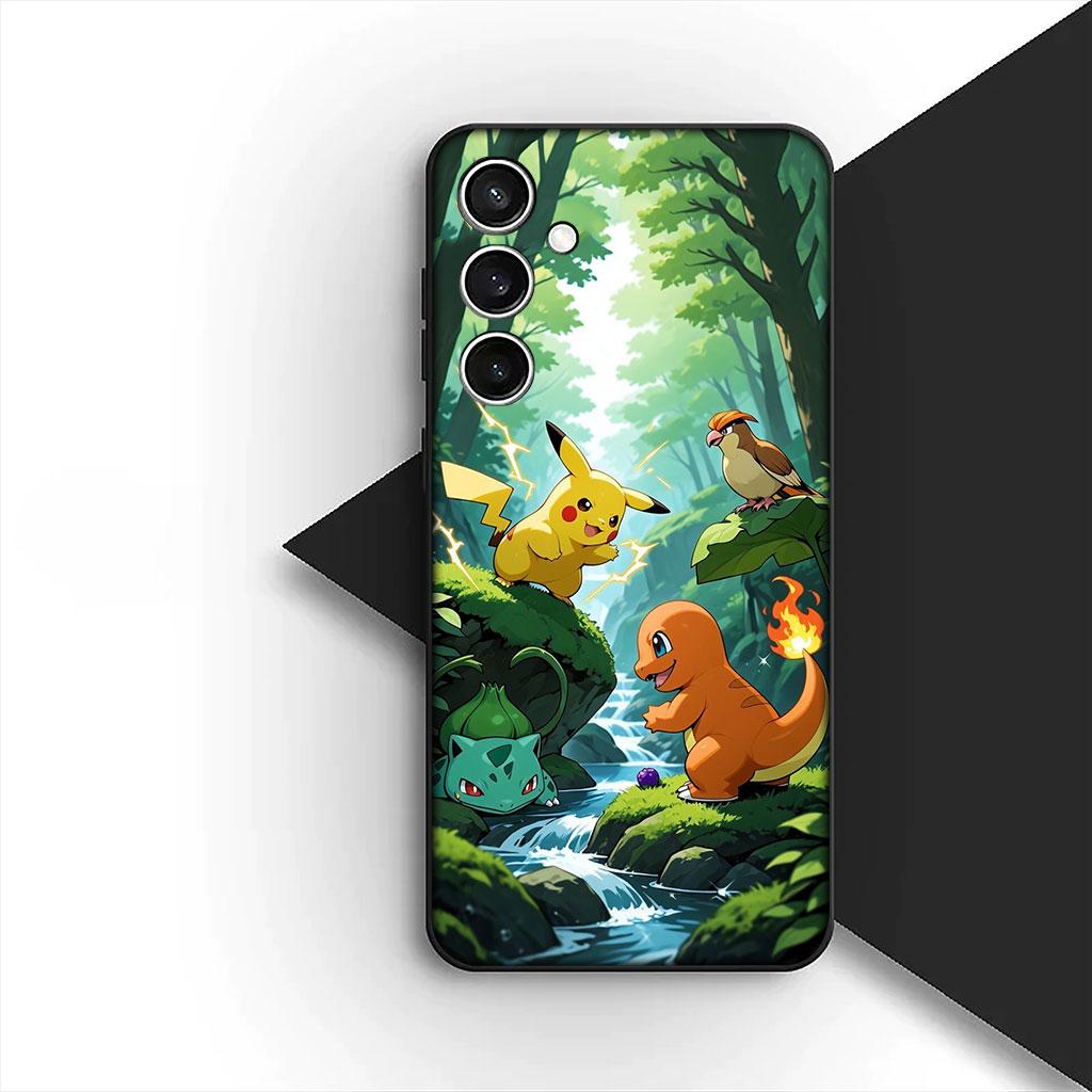 

Cover Espeons P-Pokemons Umbreons P-Pikachus Phone Case for Xiaomi Poco C75 C65 C71 C85 X7 X6 M7 F7 F8 Ultra F6 Pro Casing Poco F7 Ultra