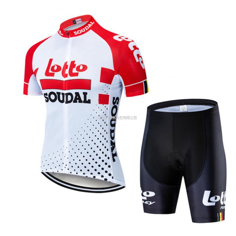 New cycling suit short-sleeved men's top road bike breathable