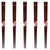 Happy Set of Made In PID0960 J-kitchens Chopsticks, 5, Material Wood, Chopsticks, Japan,