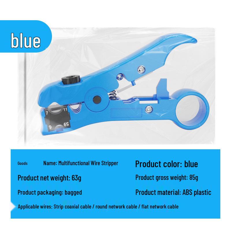 Adjustable Multi-Functional Automatic Wire and Cable Stripping Tool
