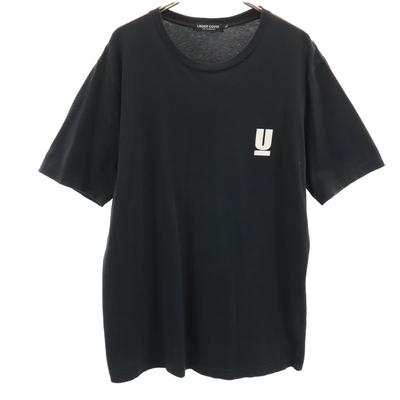 JUN TAKAHASHI Collaboration Print Short Sleeve T-shirt L Black Men's Used