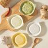 Ceramic Garlic Gingers Grinder Manual Operation Round Fruit Vegetable Grater Crusher Tool For Freshing Herb Puree Cooking