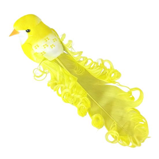 Artificial Birds Simulation Foam Birds with 3D Feather Tail Realistic Clip
