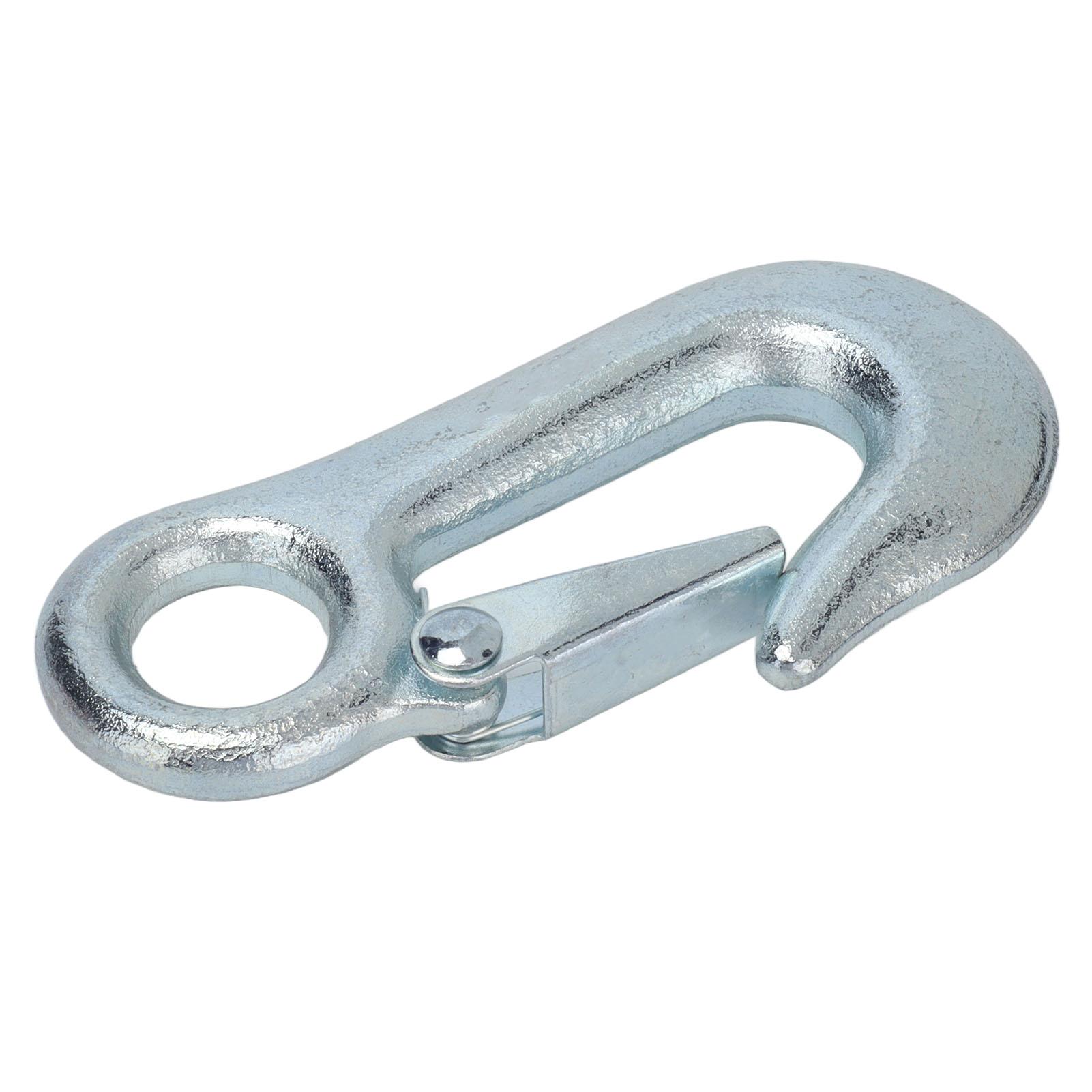 

4Pcs Winch Hook Galvanized Clevis Slip Set Kit with for Trailer Ship