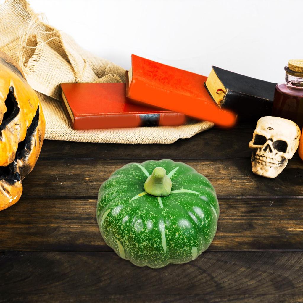 Artificial Foam Pumpkin Lifelike Fall Harvest Decorative for Party Mantel Shelf Tabletop