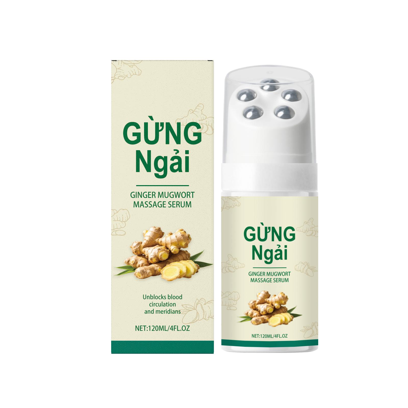 

Mugwort Roller Massage Liquid Meridians, Reduces Neck And Shoulder Pain, And Improves Sleep,120ML One Size зелёный