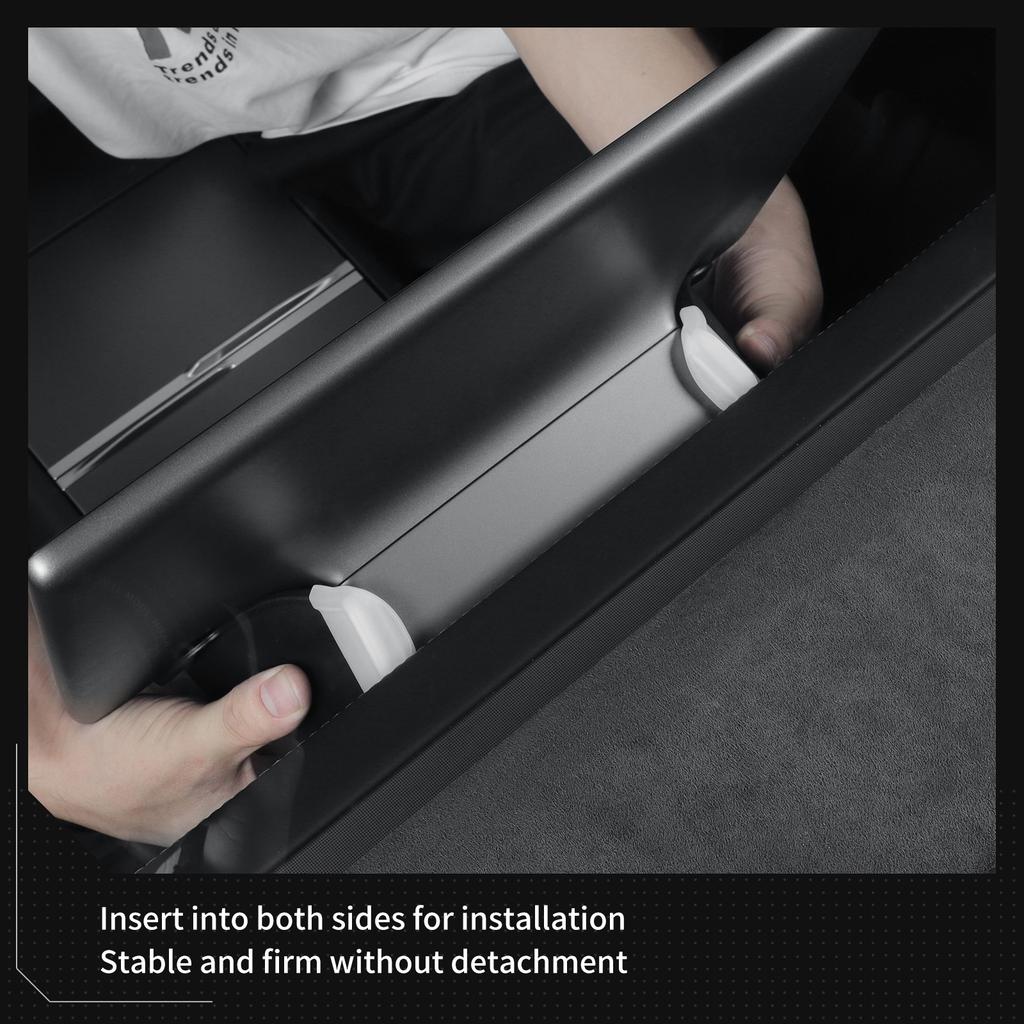 for Tesla Model Y Juniper 2025 Car Storage Box Under The Central Control Screen Storage Organizer Case Tray Model3 Highland 2025