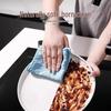 Thickened Waffle Weave Dishcloth: Lint-Free, Absorbent, and Non-Stick for Kitchen Cleaning