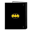 4-ring Binder - Safta - BATMAN GAME OVER - 26.5x33 Cm - Black - Hard Cover - A4 Size - Versatile