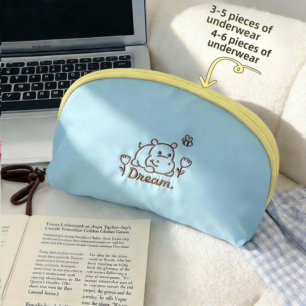 Travel Organizer Bag With Large Capacity For Clothing And Toiletries Made Of Polyester Perfect For Home And Trip Use