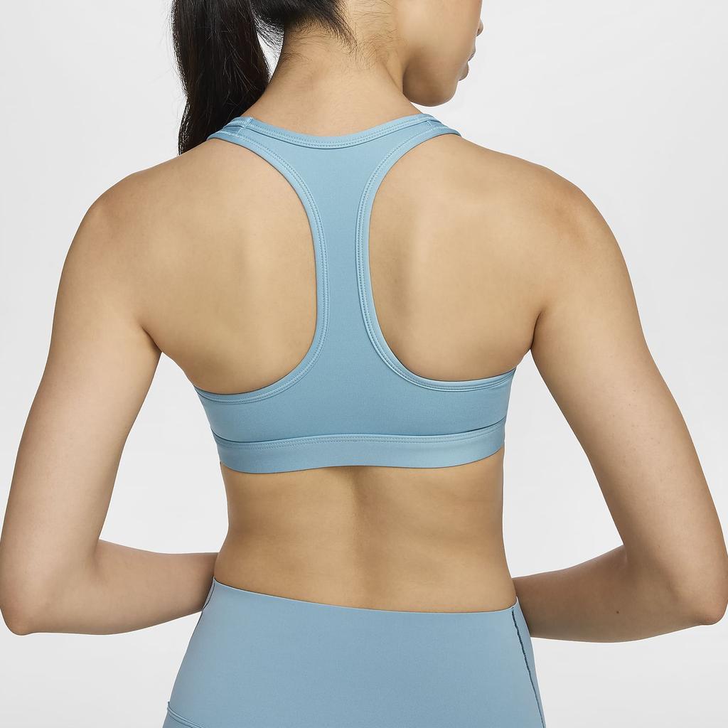 Nike Solid Color Simple Quick-Dry Comfortable Training Sports Bra Women Underwear Sky-Blue DX6822464