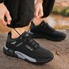 Men's Platform Non Slip Safety Boots Comfortable Trend Travel Shoes Outdoor Hiking Casual Shoes