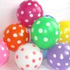 100 Pcs Colorful Polka Dot Balloons 12-inch Large Assorted Latex Balloons for Birthday Party Supplies Wedding Festival Decoration
