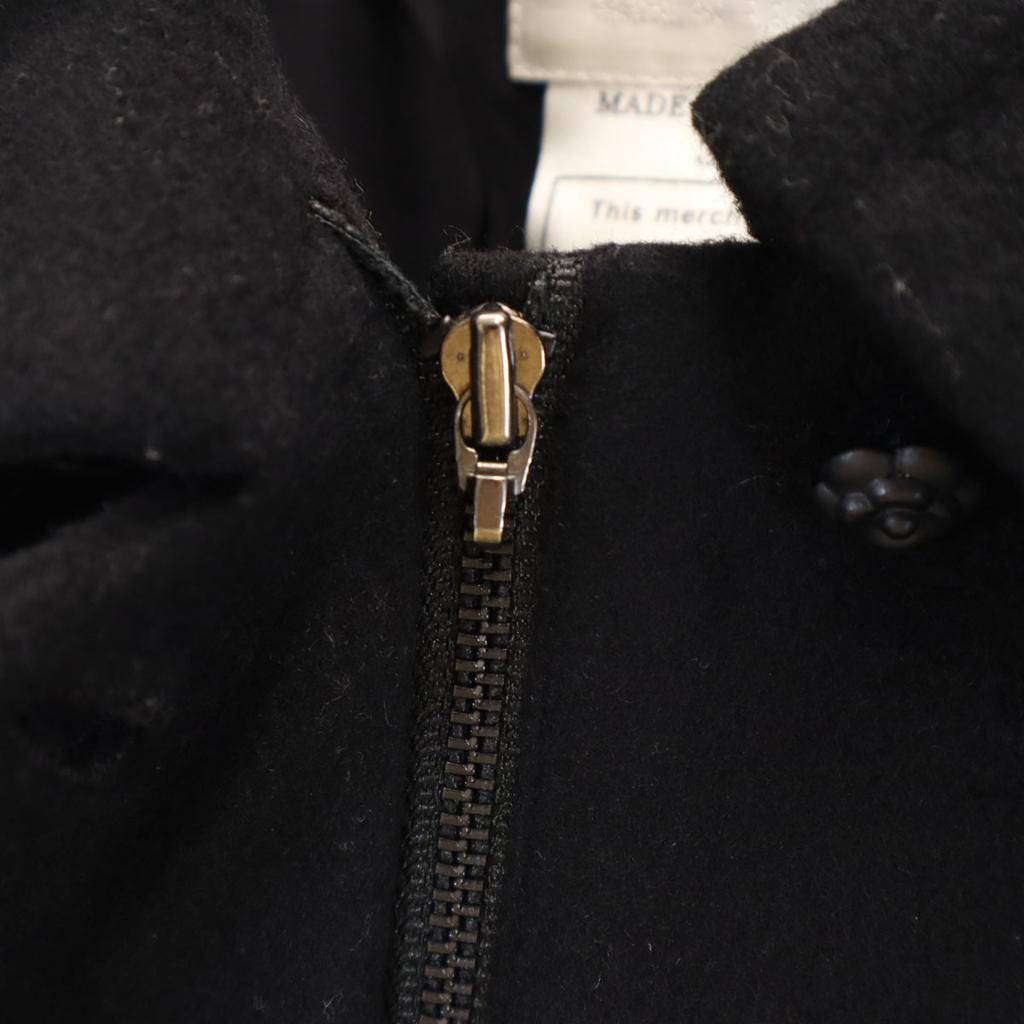 Rene Made In Japan Wool Coat 34 Black Women Used