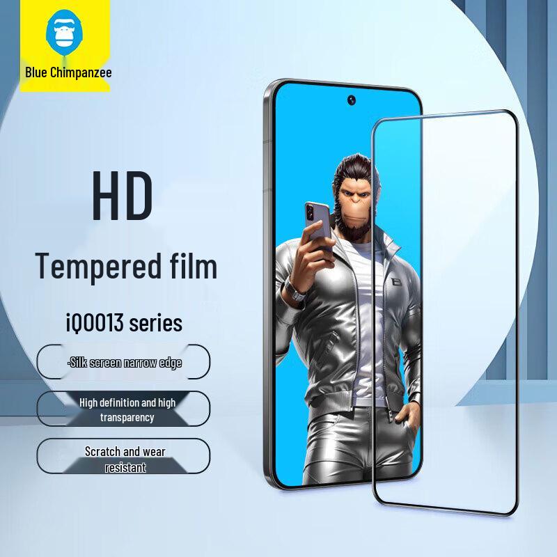 

iQOO 13 Tempered Glass Screen Protector by Mr. Blue Ape