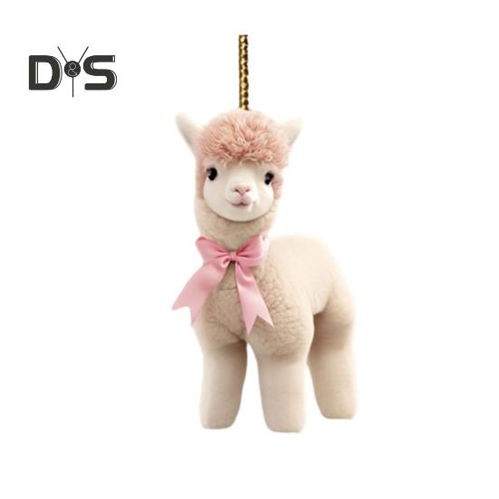 

Автомобильный кулон 2D акриловый красочный альпака кошка подвеска украшение для автомобиля легкое подвесное украшение для транспортного средства Alpaca