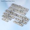 1PC 75MM-150MM Door Pivot Hinge Stainless Steel Up And Down Location Shaft Heavy Duty 360 Degree Rotation Hardware