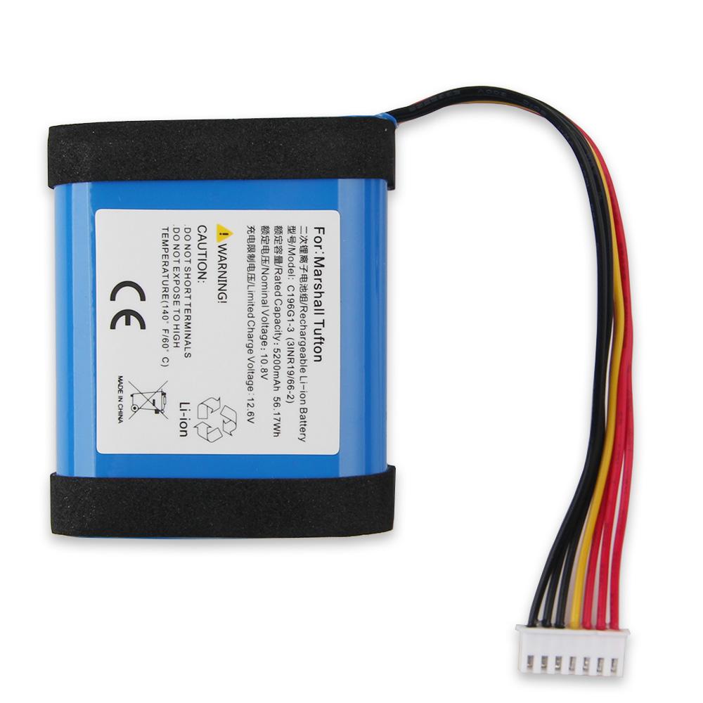 Brand New Replacement Battery C196G1-3 For Marshall Tufton Bluetooth Speaker Batteries with Tools