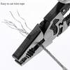 1Pc Universal Multifunctional Diagonal Pliers Needle Nose Pliers Hardware Tools Universal Wire Cutters Electrician Wire Pliers