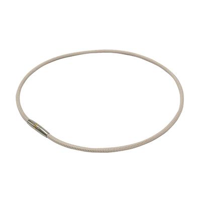 Phiten RAKUWA Magnetic Titanium Necklace 50cm Women's Beige Pink