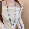 Women's Ethnic Layered Beaded Necklace, Niche Design, High-End Fashion Jewelry