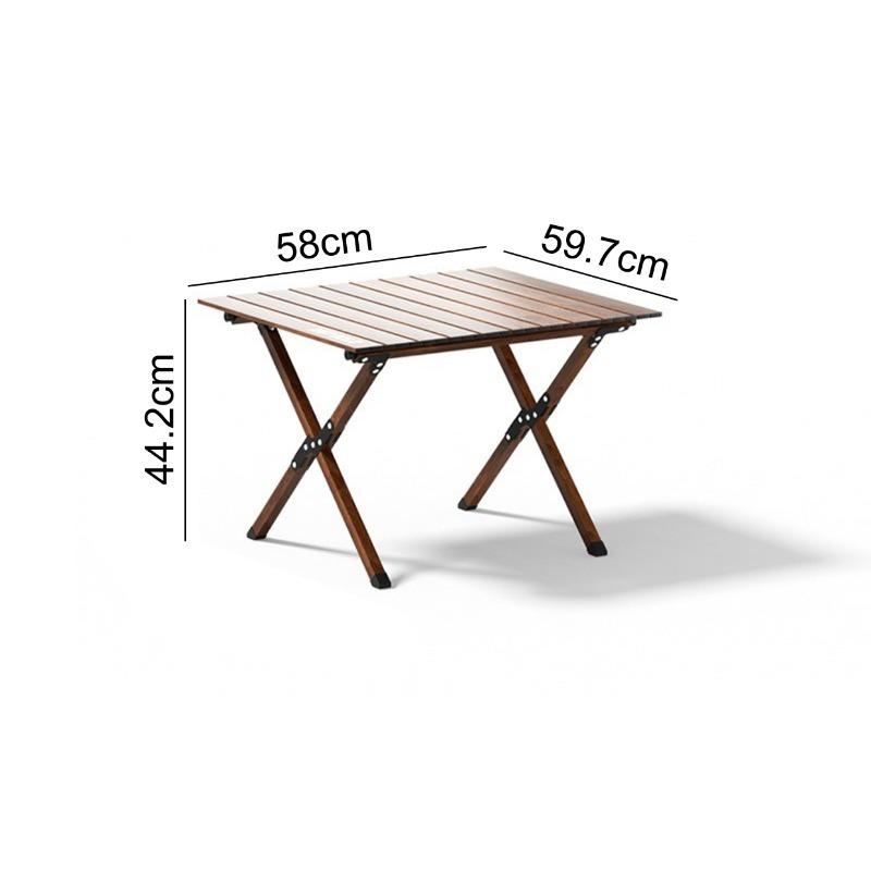 

Mountainhiker Folding Table Beech Camping Wooden Table Family BBQ Picnic Desk Garden Party Table Travel Hiking Outdoor Furniture