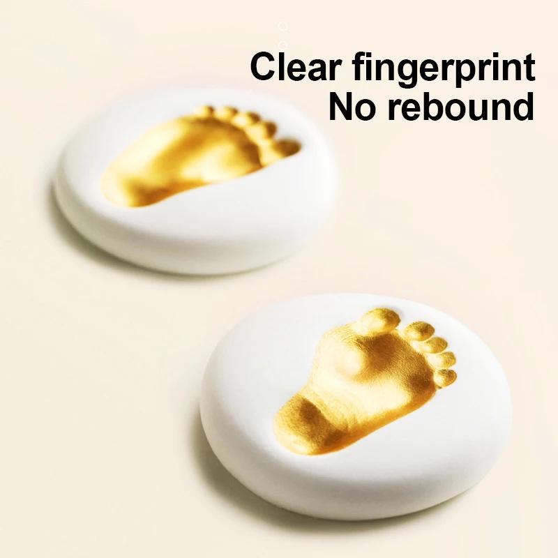 Newborn Hand and Foot Print Growth Commemorative Children's Foot Clay Environmental Protection Printing Clay Commemorative Gift