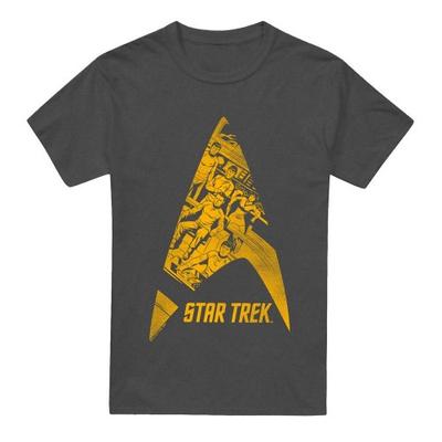 STAR TREK Unisex-T-Shirt mit Delta-Crew für Erwachsene