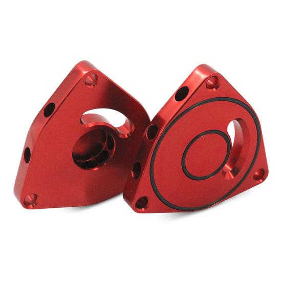 Yousheng Turbo BOV Gasket Plate for Honda for Civic 2015-2021 1.5T, Aluminum Blow Off Valve Gasket Replacement, Exhaust Valve Seal