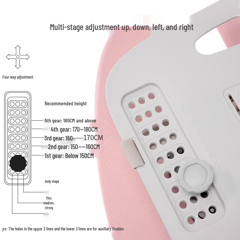 Jiaao Ergonomic Memory Foam Lumbar Support Cushion