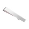 Stainless Steel Mirror Polished Twill Tie Clip Set for Men