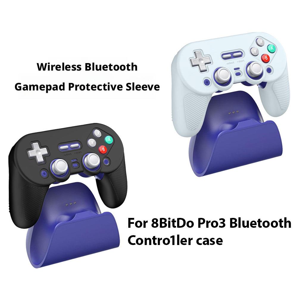 Silicone Gaming Controller Case Shockproof Anti-Scratch Console Protective Cover Dustproof For 8BitDo Pro 3 Bluetooth Controller