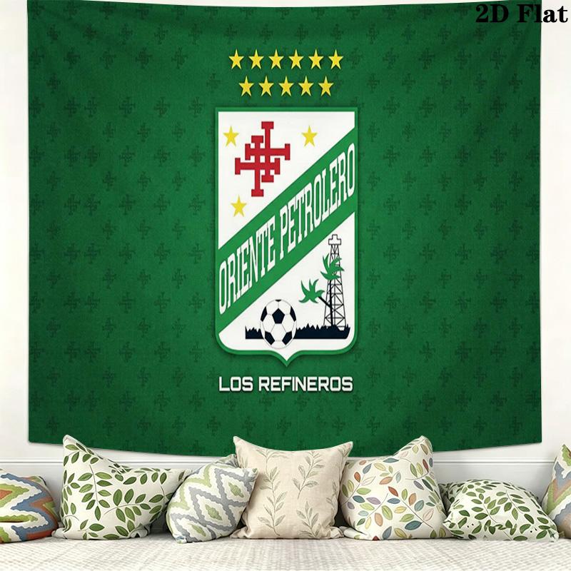 Oriente Petrolero Wall Tapestry Aesthetic Wall Hanging Printed Fabric Blanket Decorative Tapestries for Bedroom Living Room Home Decor