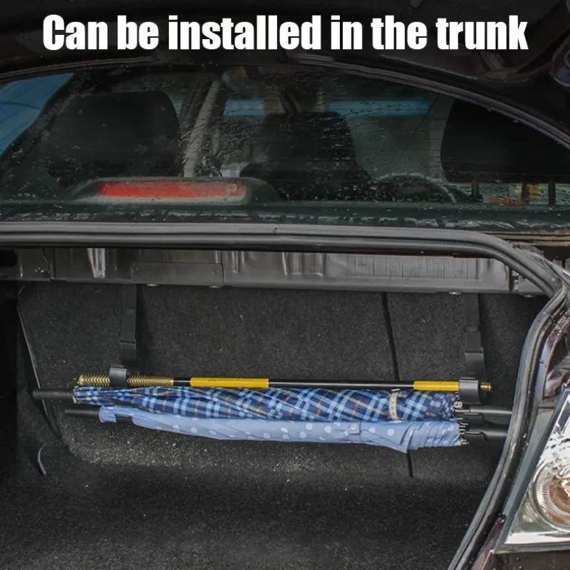 2pcs Car trunk storage hook, suitable for organizing the back of car universal seats, can store fishing rod brackets