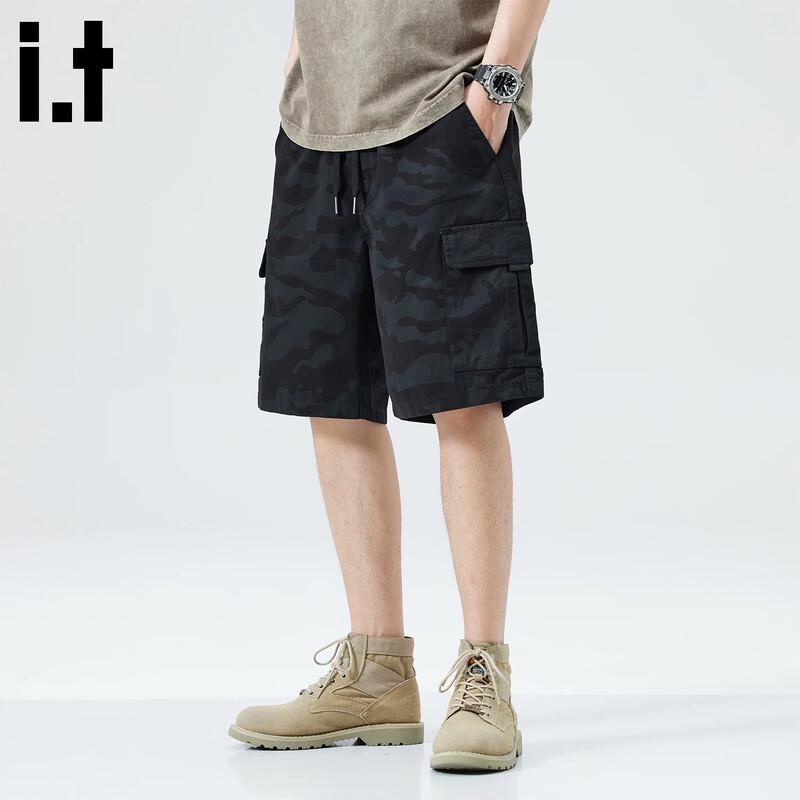 Men s Casual Pure Cotton Workwear Shorts 2XL