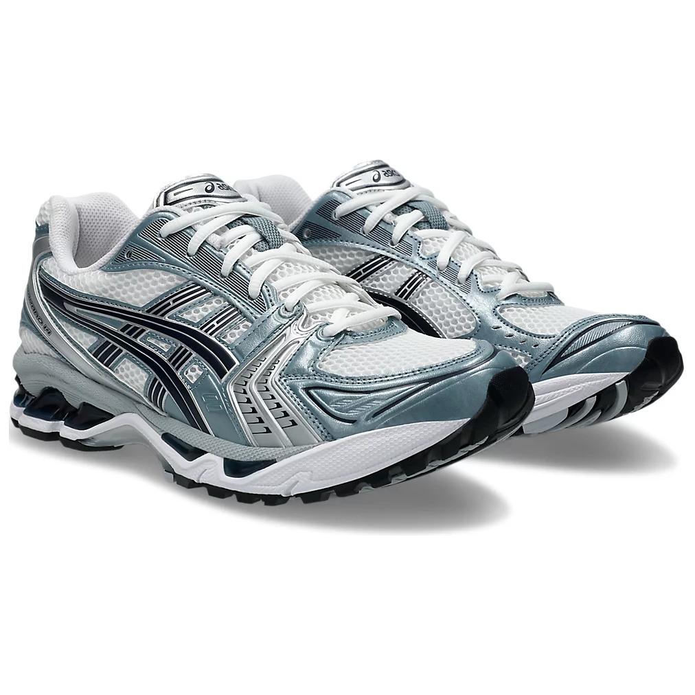 Asics Gel Kayano 14 White Fjord Grey Unisex Sneakers 1203A537-106